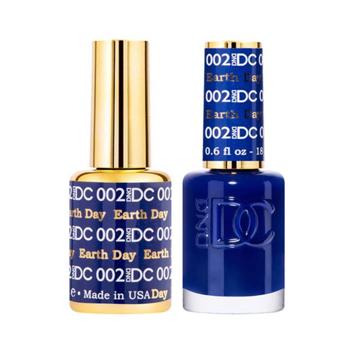 DND / DC Gel Nail Polish Matching Duo - 002 Earth Day