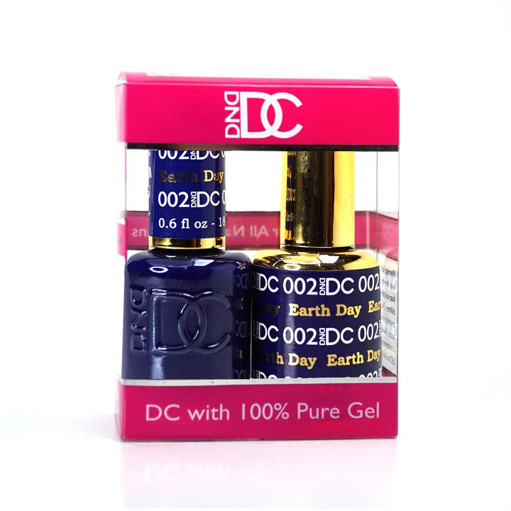 DND / DC Gel Nail Polish Matching Duo - 002 Earth Day