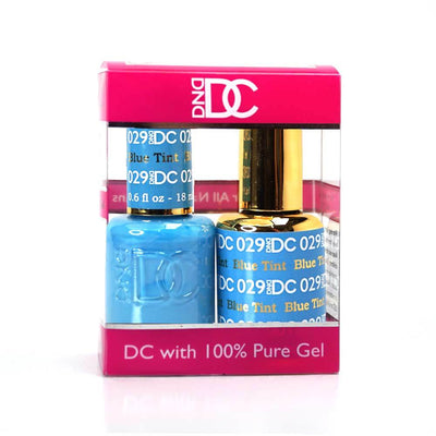 DND / DC Gel Nail Polish Matching Duo - 029 Blue Tint