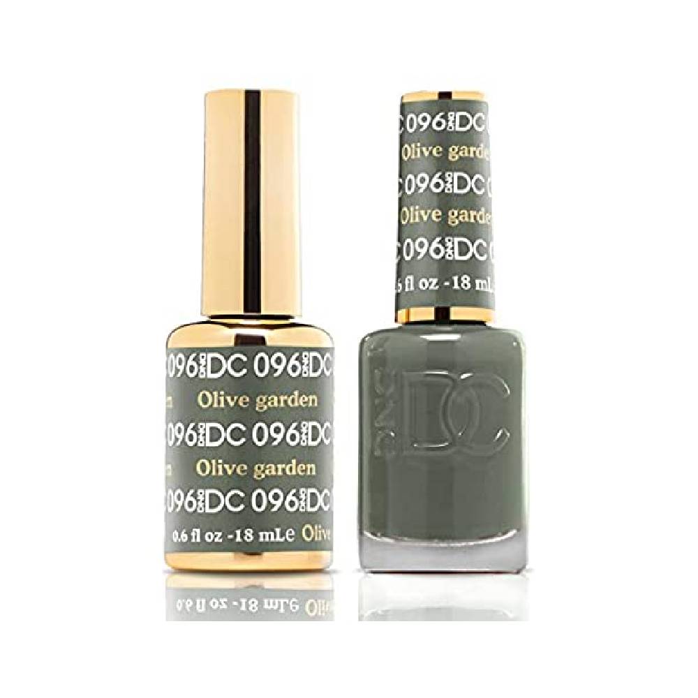 DND / DC Gel Nail Polish Matching Duo - 096 Olive Garden