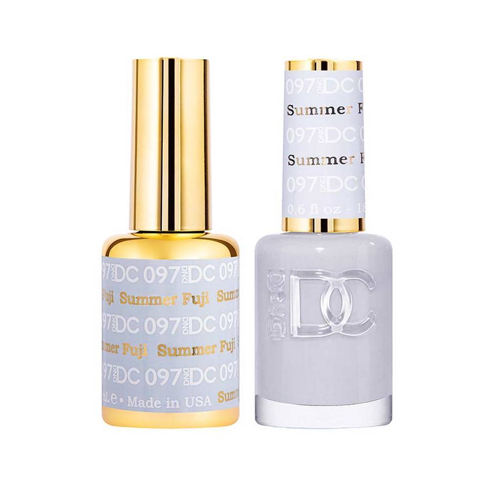 DND / DC Gel Nail Polish Matching Duo - 097 Summer Fuji