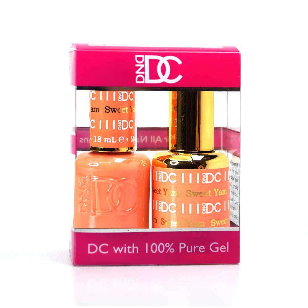 DND / DC Gel Nail Polish Matching Duo - 111 Sweet Yam
