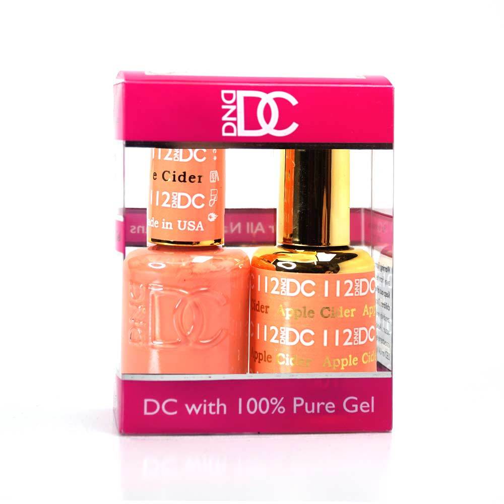 DND / DC Gel Nail Polish Matching Duo - 112 Apple Cider