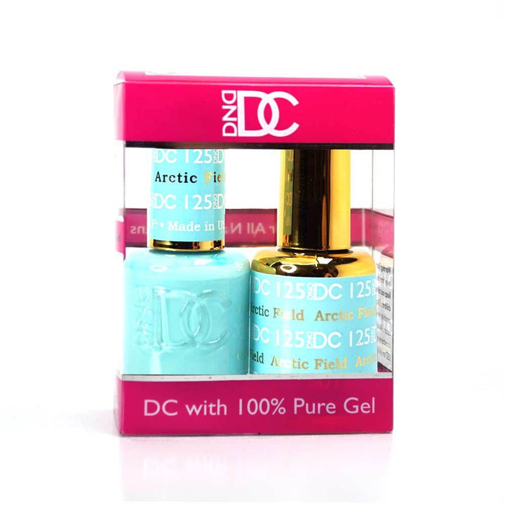 DND / DC Gel Nail Polish Matching Duo - 125 Artic Field