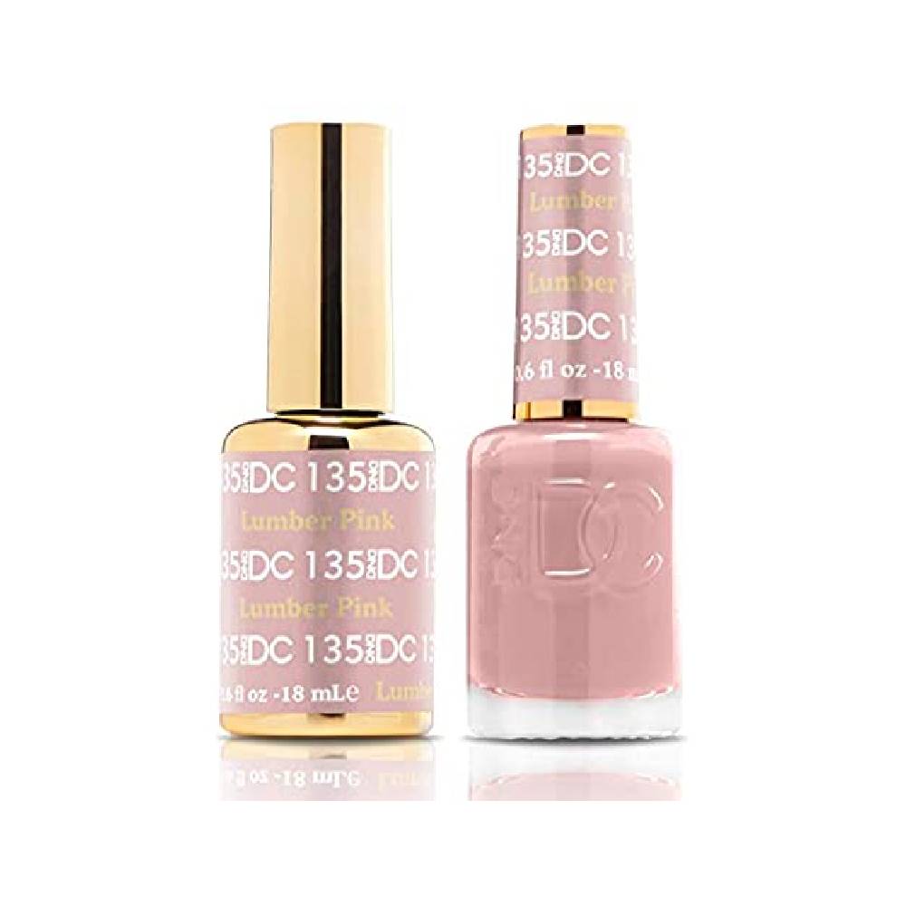 DND / DC Gel Nail Polish Matching Duo - 135 Lumber Pink – Skyline ...