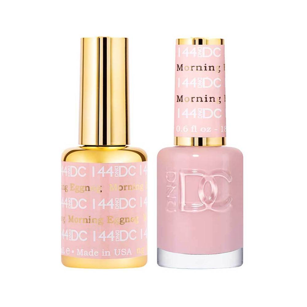 DND / DC Gel Nail Polish Matching Duo - 144 Morning Eggnog