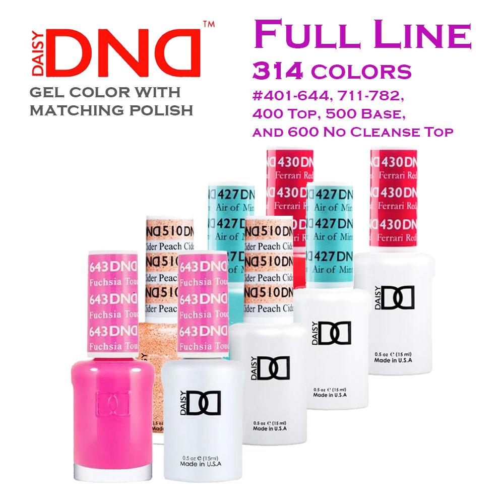DND / Duo Gel - Full Line Collection (401-644, 711-782)