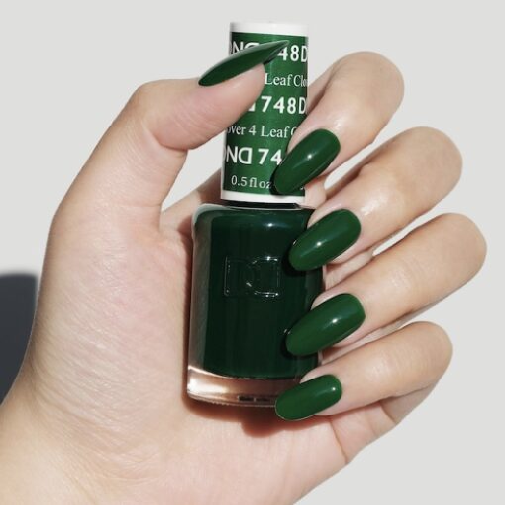 DND / Gel Nail Polish Matching Duo - 4 Leaf Clover 748