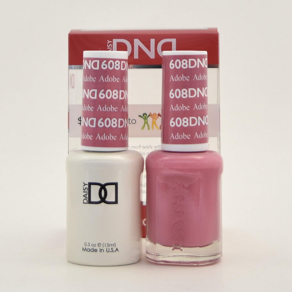 DND / Gel Nail Polish Matching Duo - Adobe 608