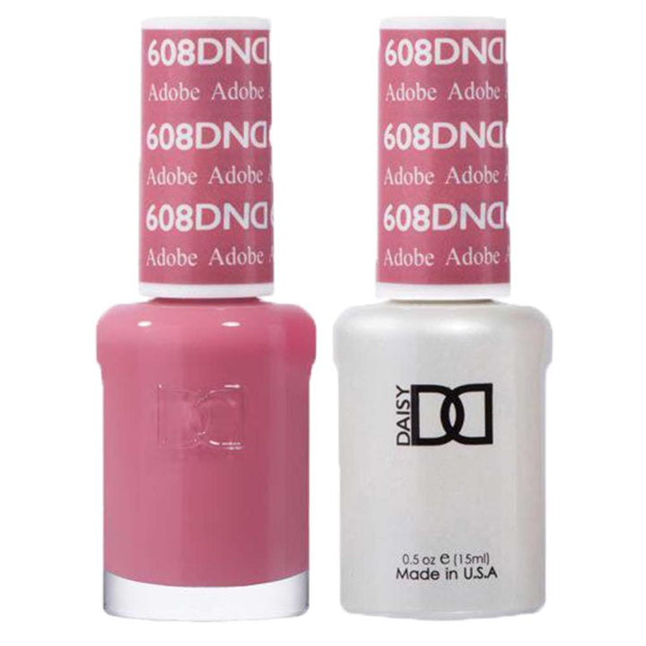 DND / Gel Nail Polish Matching Duo - Adobe 608