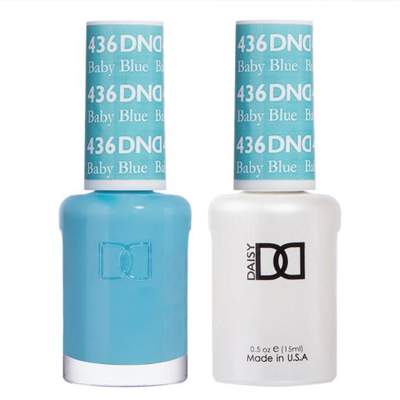 DND / Gel Nail Polish Matching Duo - Baby Blue 436