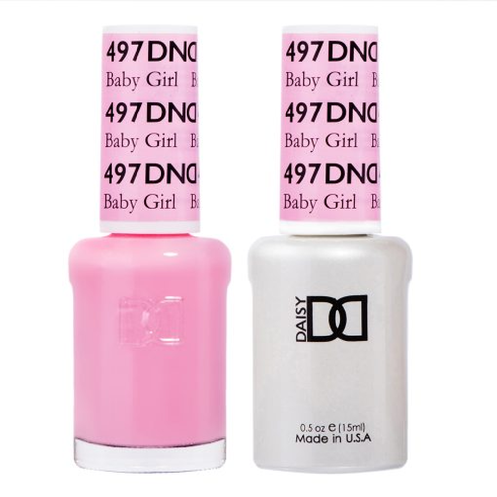 DND / Gel Nail Polish Matching Duo - Baby Girl 497
