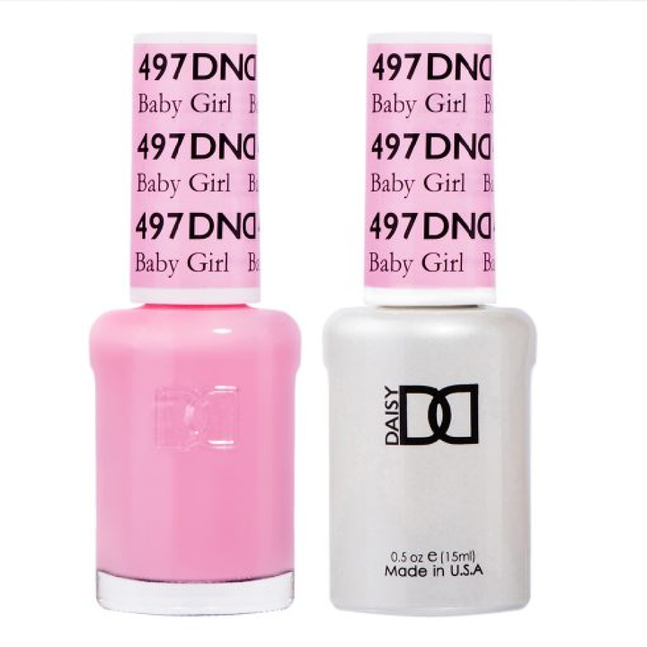 DND / Gel Nail Polish Matching Duo - Baby Girl 497