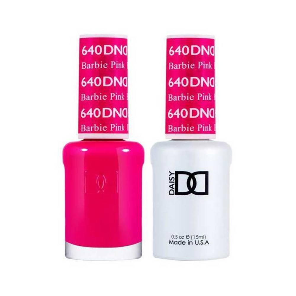DND / Gel Nail Polish Matching Duo - Barbie Pink 640