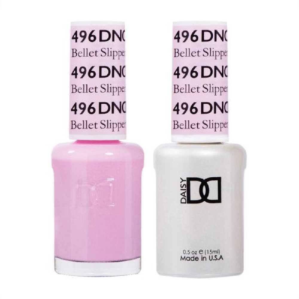 DND / Gel Nail Polish Matching Duo - Bellet Slipper 496