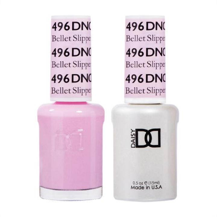 DND / Gel Nail Polish Matching Duo - Bellet Slipper 496