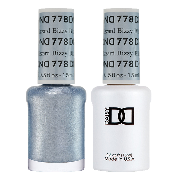 DND / Gel Nail Polish Matching Duo - Bizzy Blizzard 778