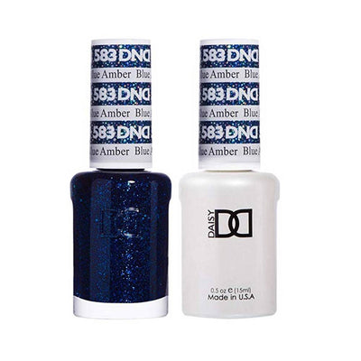 DND / Gel Nail Polish Matching Duo - Blue Amber 583