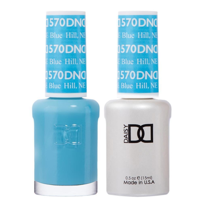DND / Gel Nail Polish Matching Duo - Blue Hill, Ne 570