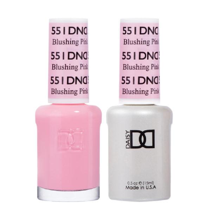DND / Gel Nail Polish Matching Duo - Blushing Pink 551