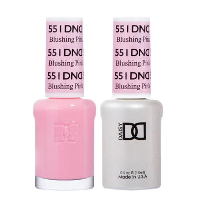 DND / Gel Nail Polish Matching Duo - Blushing Pink 551