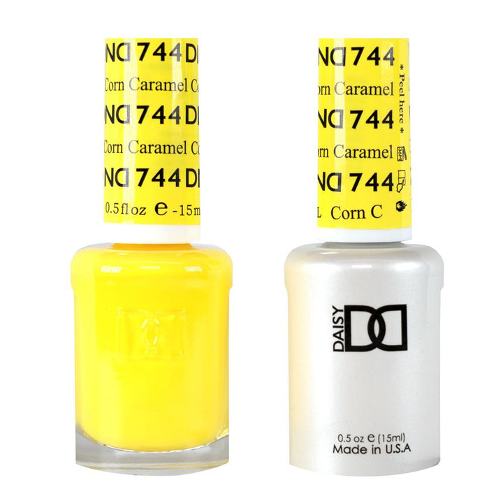 DND / Gel Nail Polish Matching Duo - Caramel Corn 744