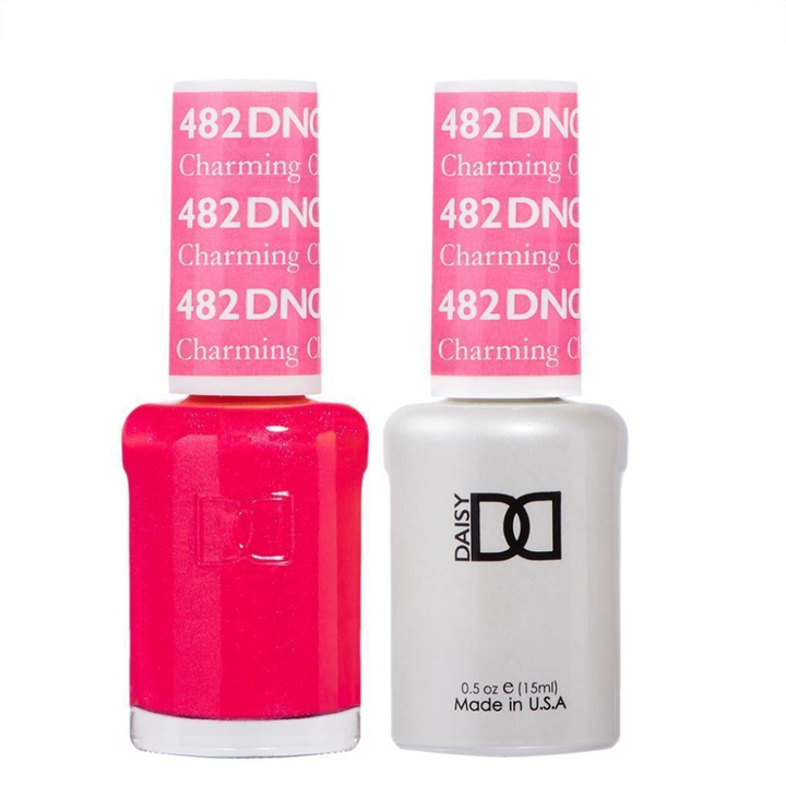 DND / Gel Nail Polish Matching Duo - Charming Cherry 482