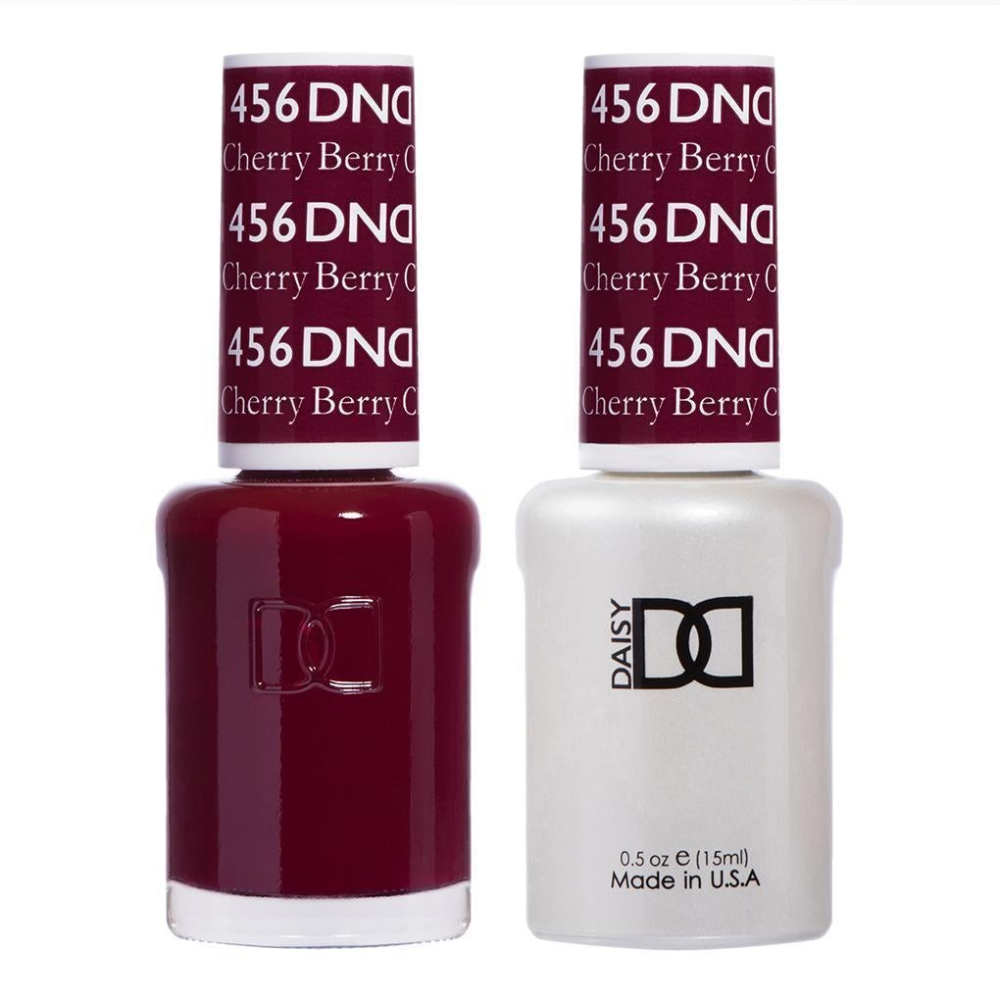DND / Gel Nail Polish Matching Duo - Cherry Berry 456