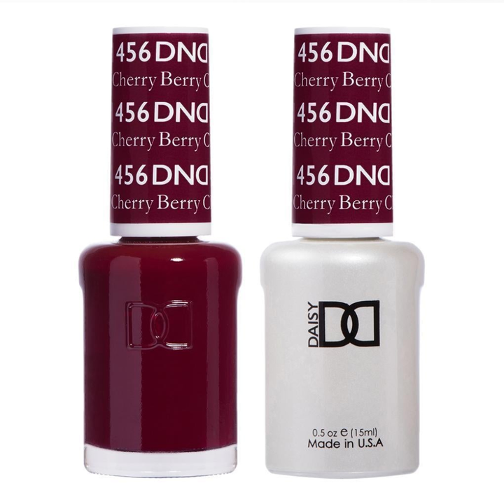 DND / Gel Nail Polish Matching Duo - Cherry Berry 456
