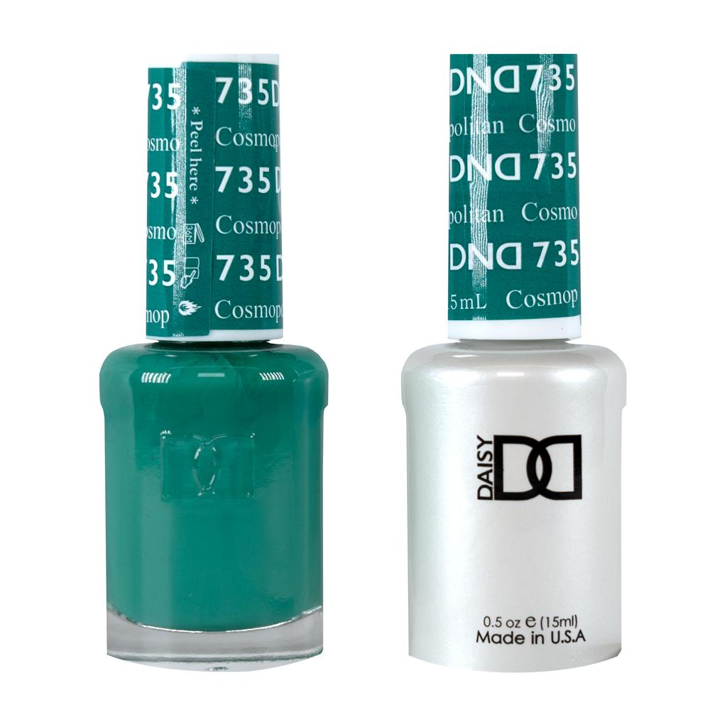 DND / Gel Nail Polish Matching Duo - Cosmopolitan 735