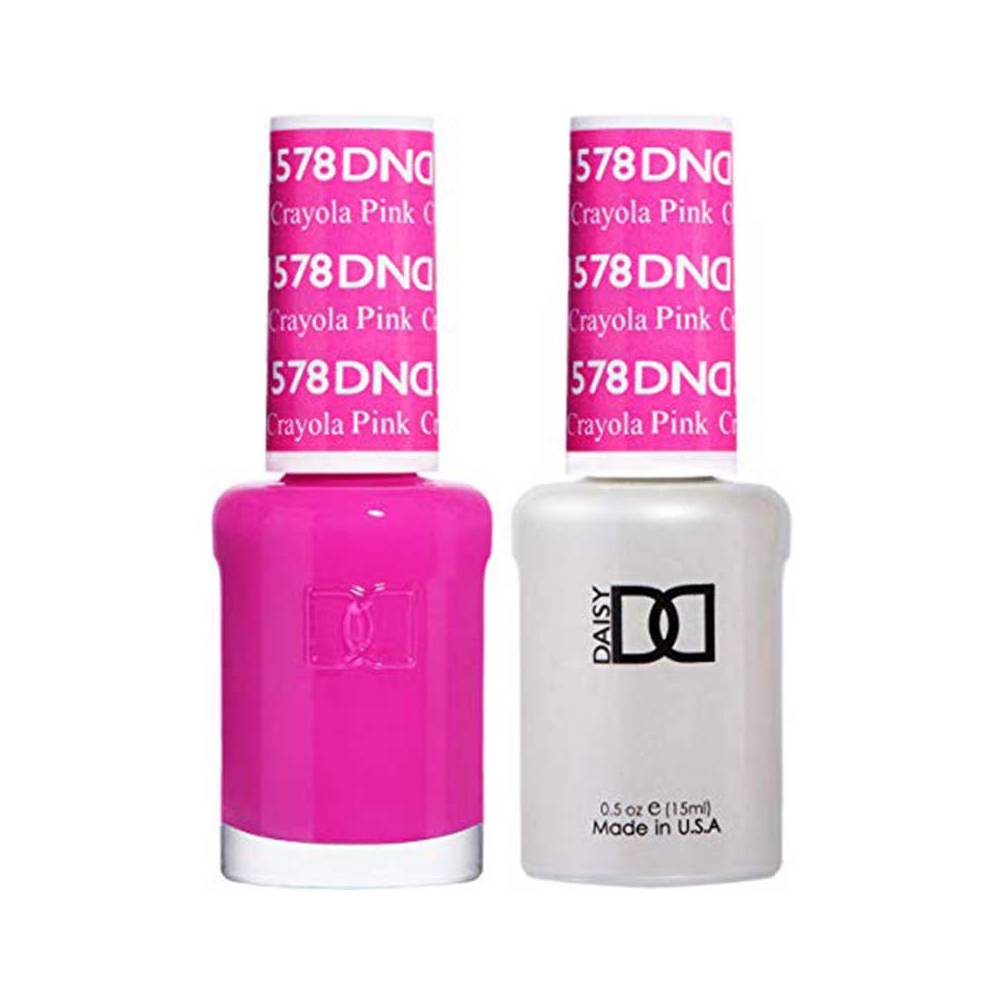 DND / Gel Nail Polish Matching Duo - Crayola Pink 578