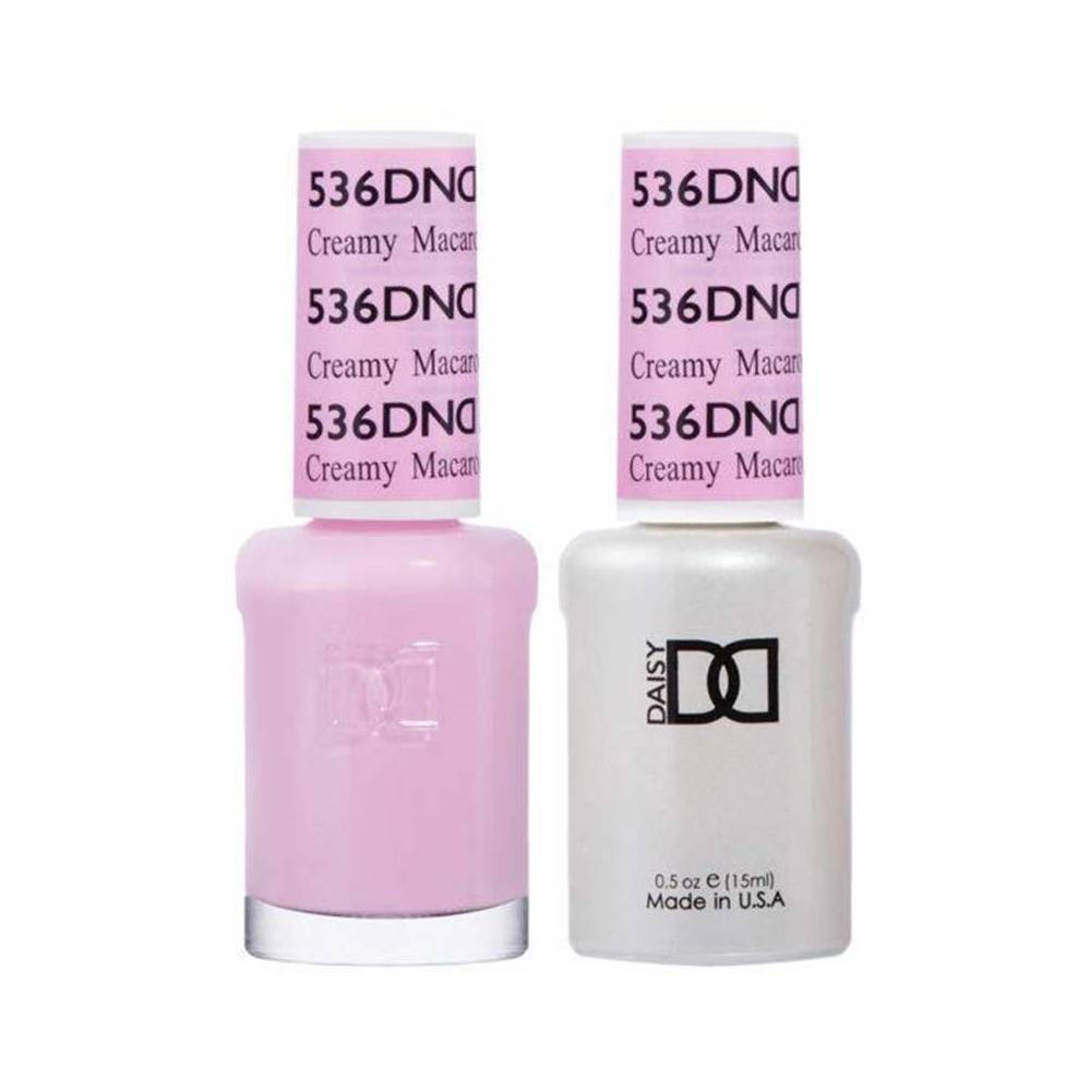 DND / Gel Nail Polish Matching Duo - Creamy Macaroon 536