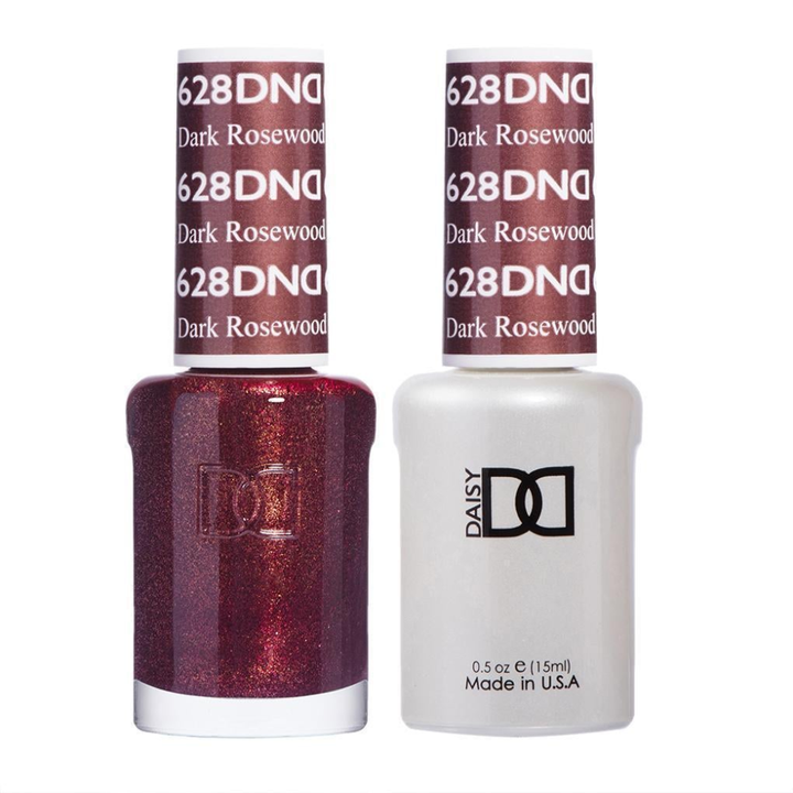 DND / Gel Nail Polish Matching Duo - Dark Rosewood 628