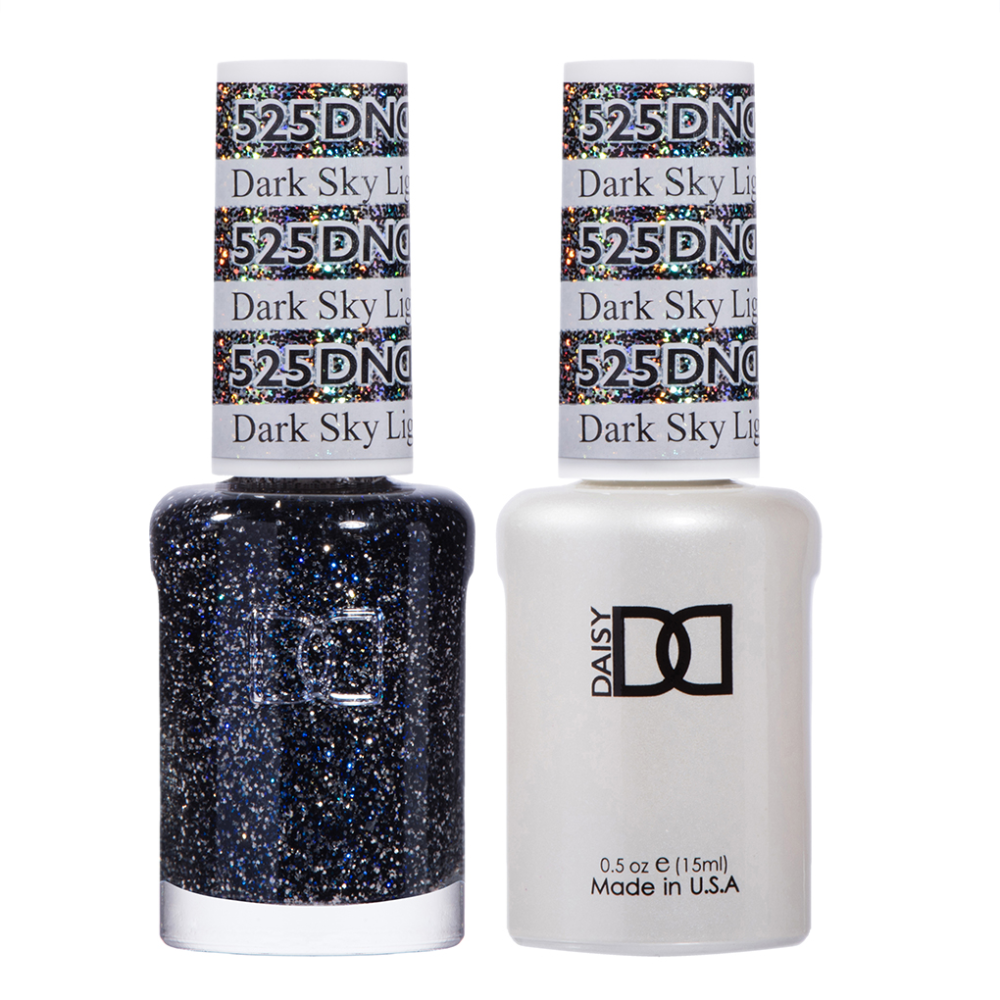DND / Gel Nail Polish Matching Duo - Dark Sky Light 525