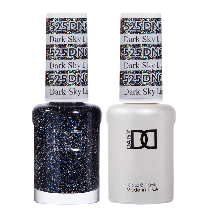DND / Gel Nail Polish Matching Duo - Dark Sky Light 525