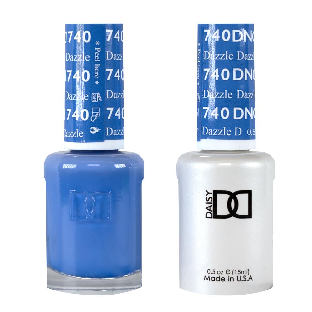 DND / Gel Nail Polish Matching Duo - Dazzle 740