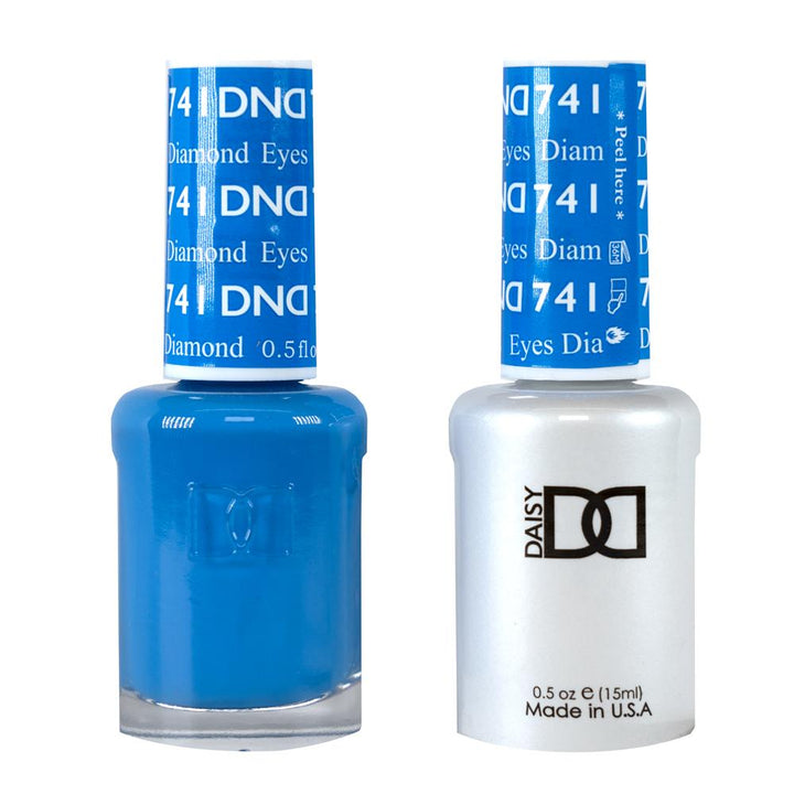 DND / Gel Nail Polish Matching Duo - Diamond Eyes 741
