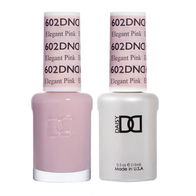 DND / Gel Nail Polish Matching Duo - Elegant Pink 602