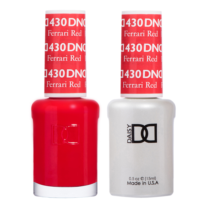 DND / Gel Nail Polish Matching Duo - Ferrari Red 430
