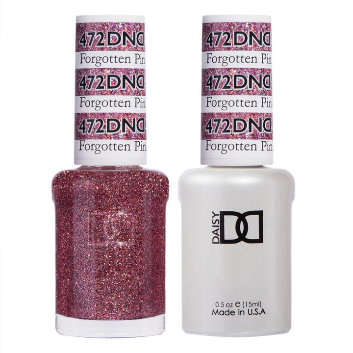 DND / Gel Nail Polish Matching Duo - Forgotten Pink 472