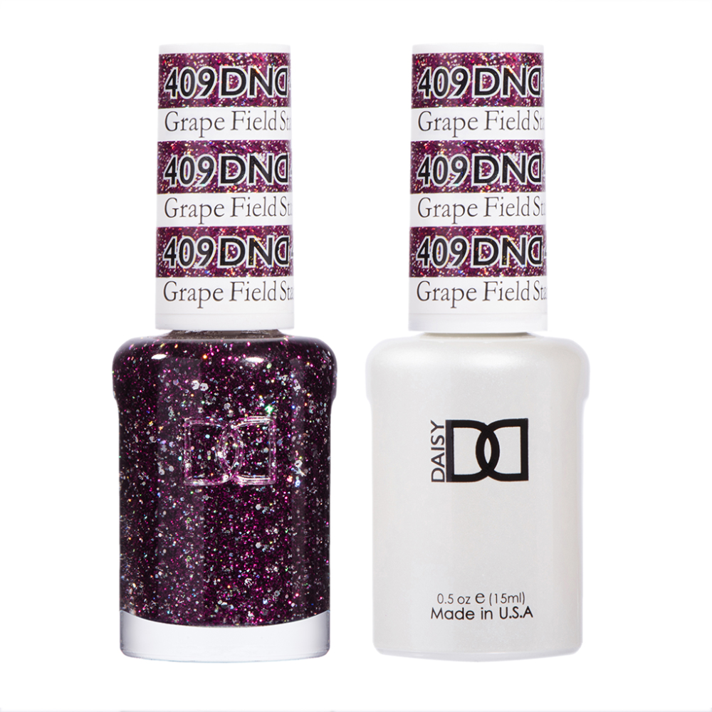 DND / Gel Nail Polish Matching Duo - Grape Field Star 409