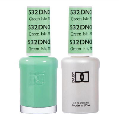 DND / Gel Nail Polish Matching Duo - Green Isle, Mn 532