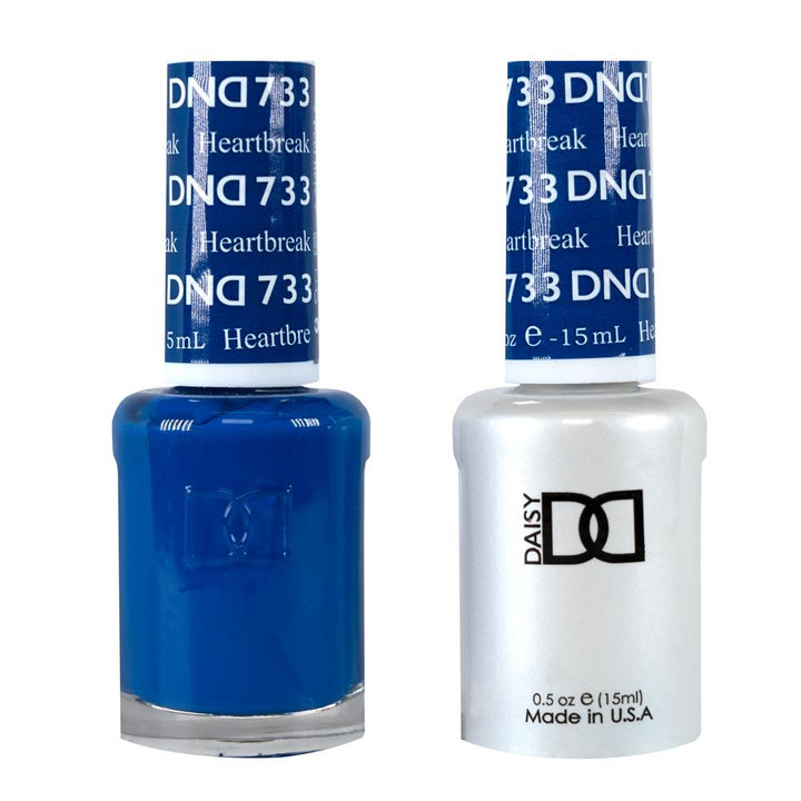 DND / Gel Nail Polish Matching Duo - Heartbreak 733