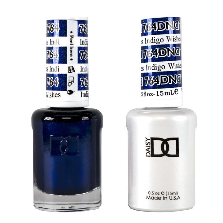 DND / Gel Nail Polish Matching Duo - Indigo Wishes 764