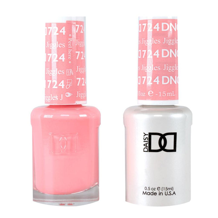 DND / Gel Nail Polish Matching Duo - Jiggles 724