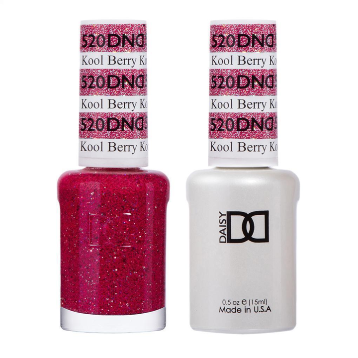 DND / Gel Nail Polish Matching Duo - Kool Berry 520