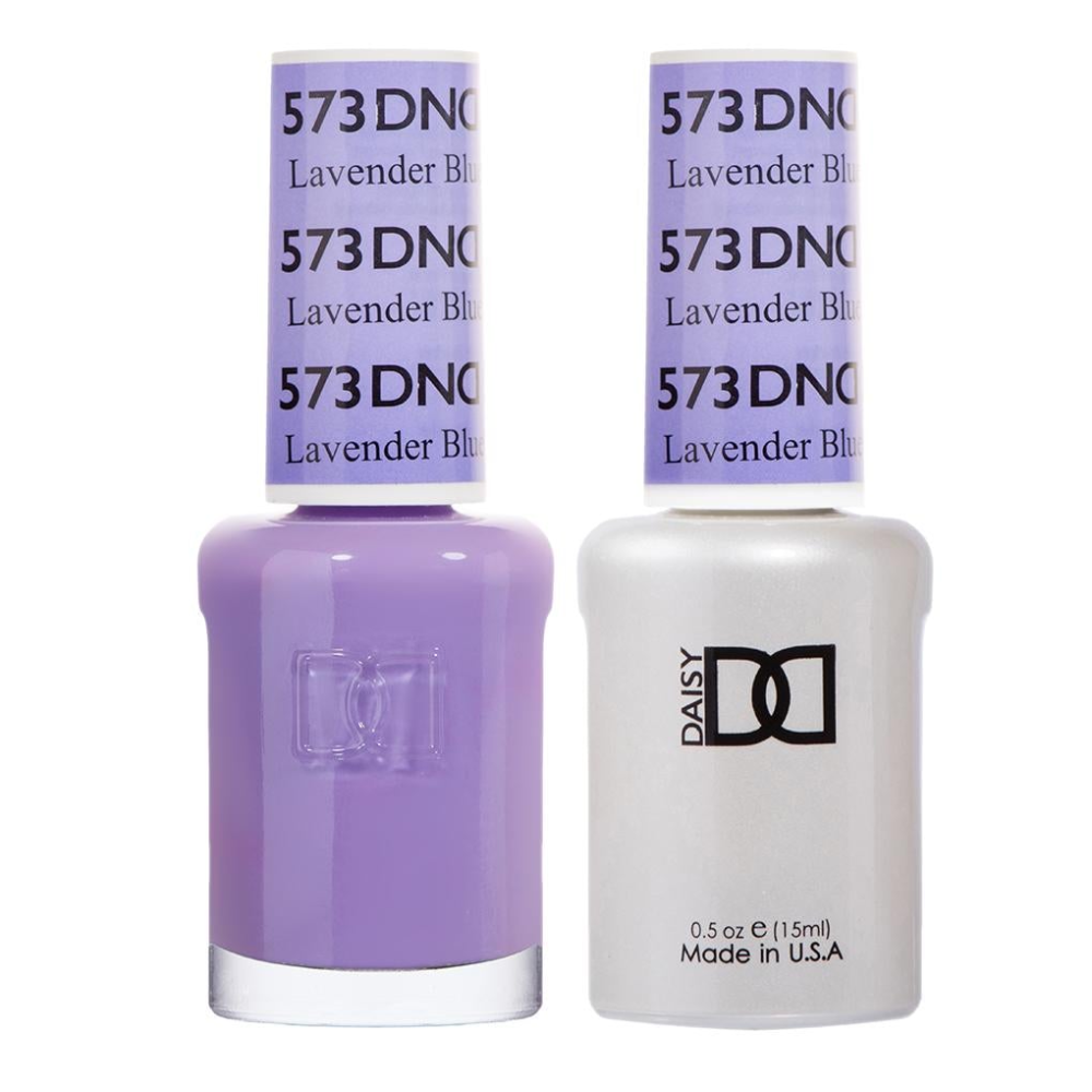 DND / Gel Nail Polish Matching Duo - Lavender Blue 573