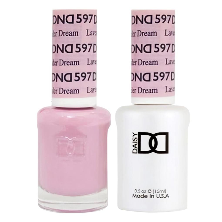 DND / Gel Nail Polish Matching Duo - Lavender Dream 597