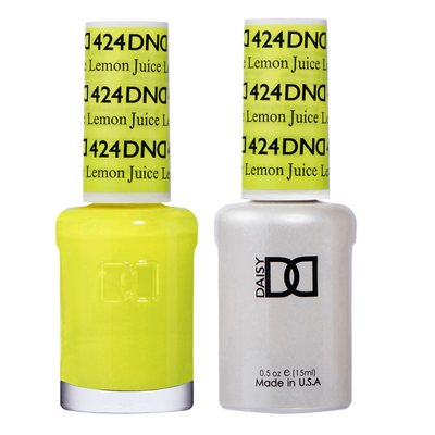 DND / Gel Nail Polish Matching Duo - Lemon Juice 424