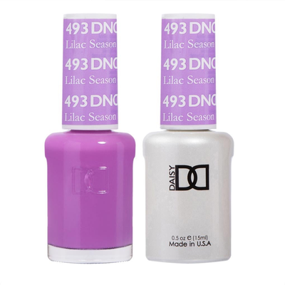 DND / Gel Nail Polish Matching Duo - Lilac Season 493